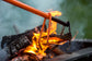 Original Log Lugger Mini Campfire Wood Placement Tool