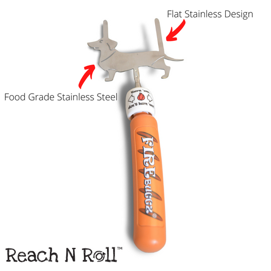 Wiener Dog Campfire Roaster Set of 2 with Deluxe Carry Bag