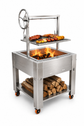 24x24 Drop-In Santa Maria Grill & Fire Pit Combo with Cart