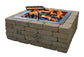 36" Stainless Steel Fire Pit Bundle with Swivel Grill, Vents and Fire Pit Lid Cover