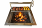 Stainless Steel Santa Maria 32x16 Grill & 36" Square SST Insert