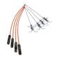 Fire Fishing Pole Camo Orange with Camo Bag