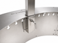 SST Santa Maria Drop In Grill with Round Smokeless Insert and Rotisserie Brackets