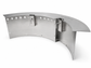 SST Santa Maria Drop In Grill with Round Smokeless Insert and Rotisserie Brackets