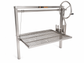 SST Santa Maria Drop In Grill with Round Smokeless Insert and Rotisserie Brackets