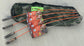Fire Fishing Pole Camo Orange with Camo Bag