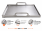 304 Stainless Steel Griddle for Grilling