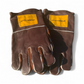 Fire Pit and Grilling Gloves Leather and Suede
