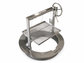 Smokeless Fire Pit Insert with bolt on Santa Maria Grill and Rotisserie Kit