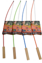 Fire Fishing Pole Two Pack - assorted colors