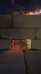 Smokeless Fire Pit Vent Inserts for Block