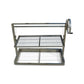 Stainless Steel Santa Maria 32x16 Grill with Rotisserie Brackets