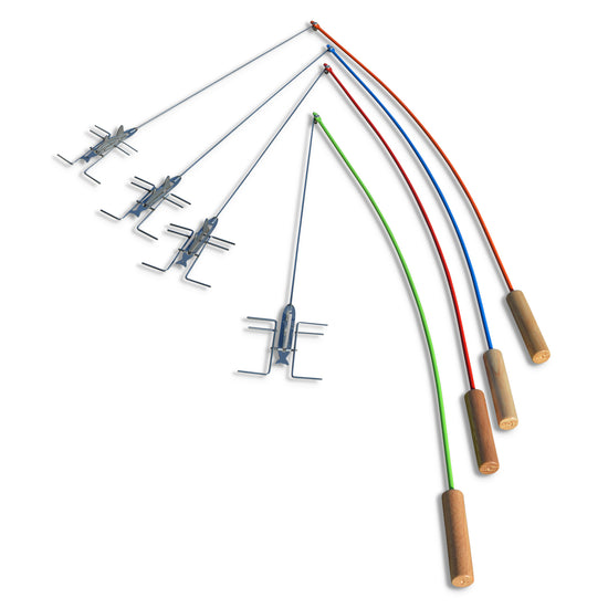 Fire Fishing Pole Four Pack