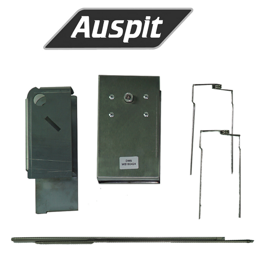 Auspit Stainless Steel Rotisserie Kit