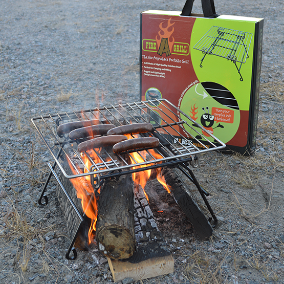 Camping clearance fire grill