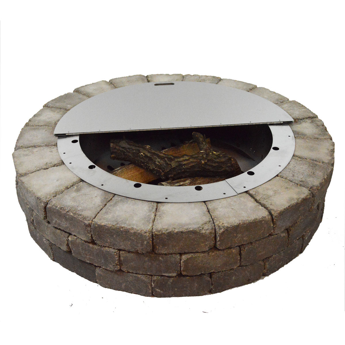 Vevor Stainless Steel Fire Pit Cover (Firepit Not Included) – Multiple Sizes